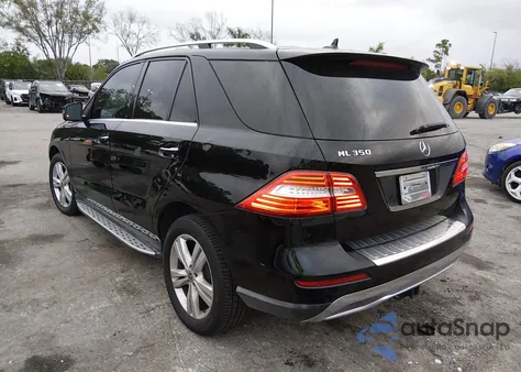2013 Mercedes-Benz Ml 350 from USA, damaged, VIN 4JGDA5JB3DA223561